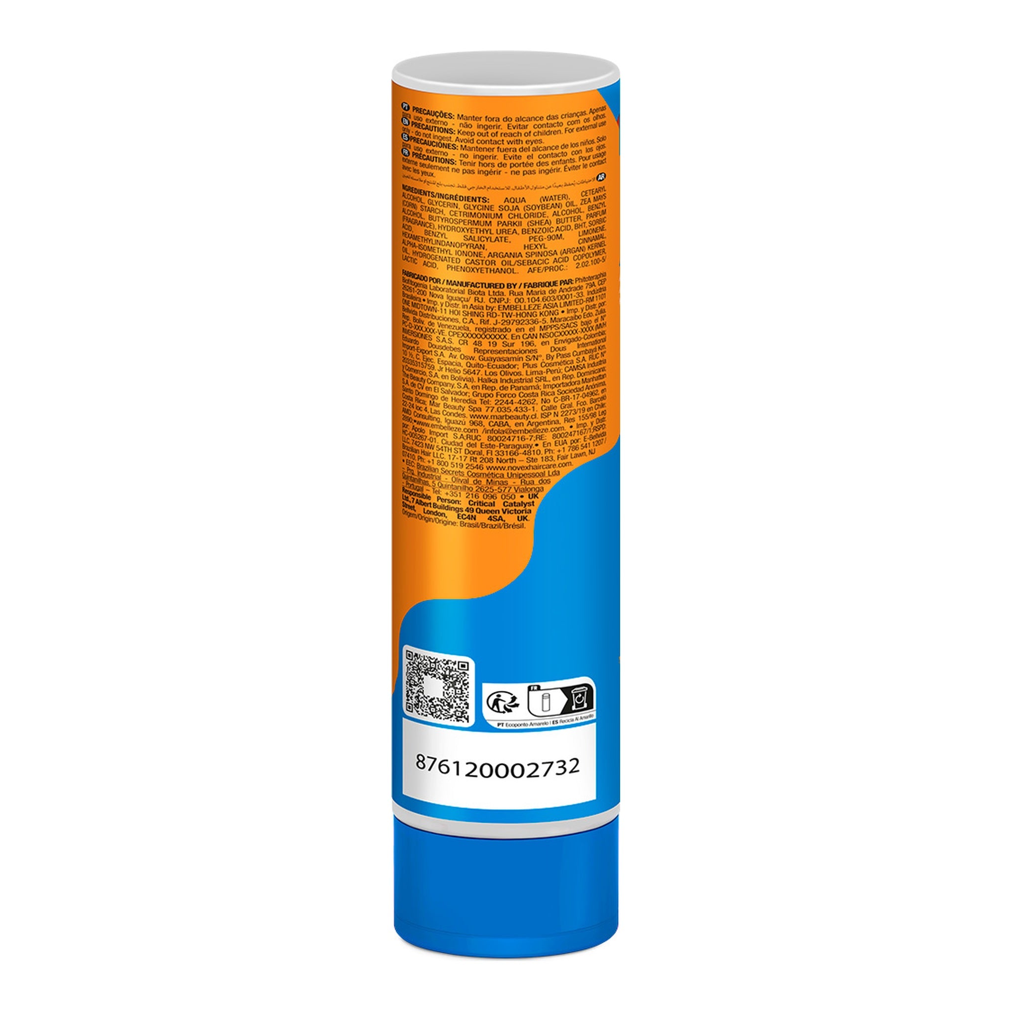 Novex Óleo de Argan Condicionador 300ml, foto oficial da marca