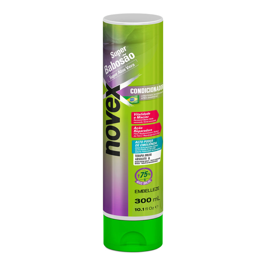 Novex Super Babosão Aloe Vera Condicionador 300ml, foto oficial da marca