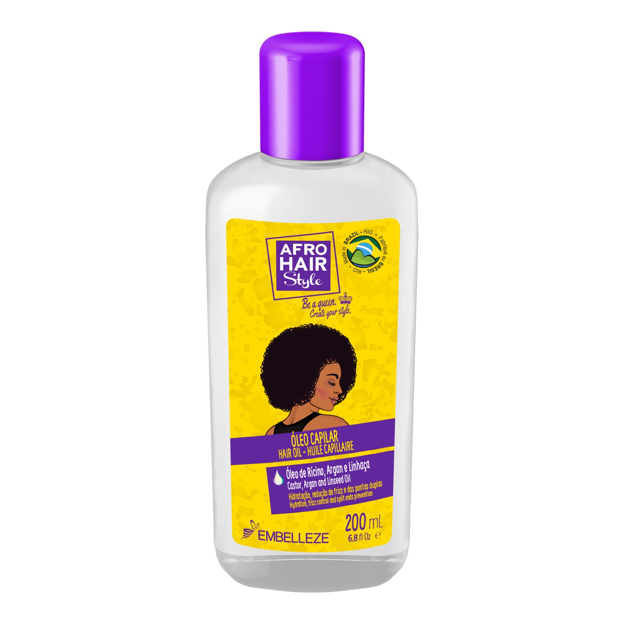 Novex AfroHair Óleo 200ml — foto oficial da marca