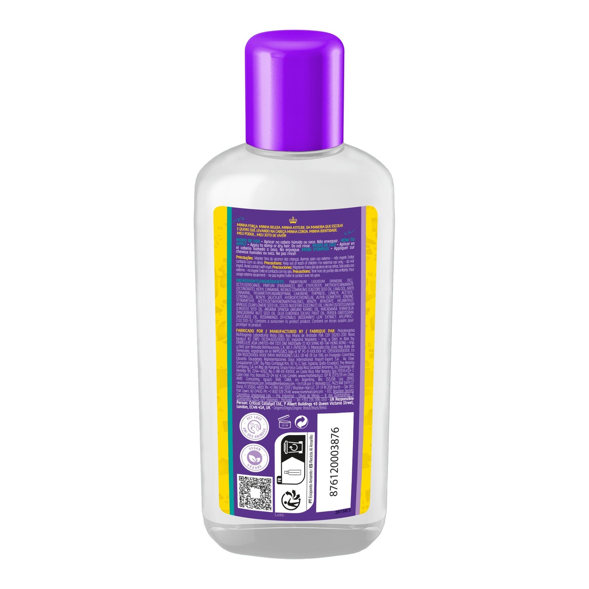 Novex AfroHair Óleo 200ml, foto oficial da marca