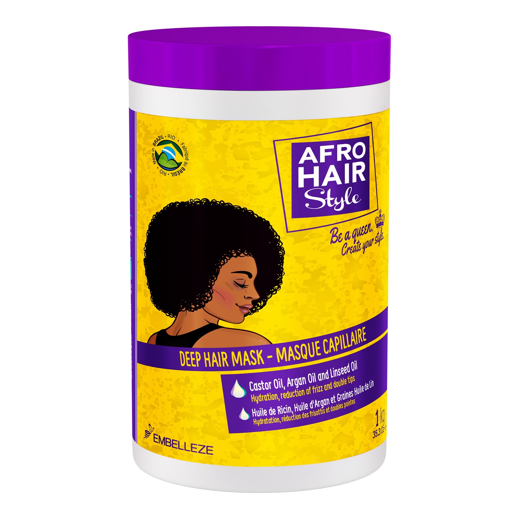 Novex AfroHair Máscara 1kg — foto oficial da marca