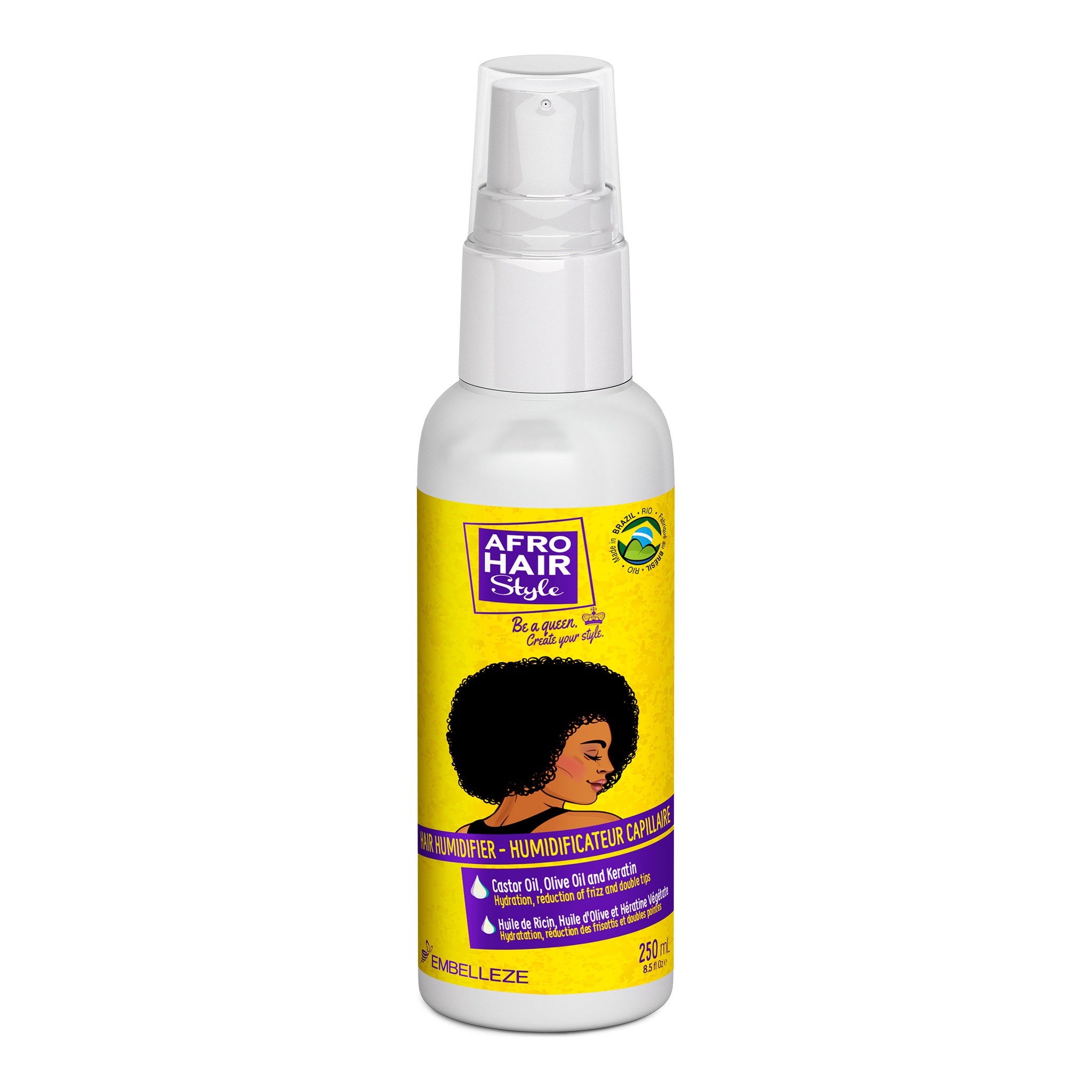 Novex AfroHair Humidificador 250ml — foto oficial da marca