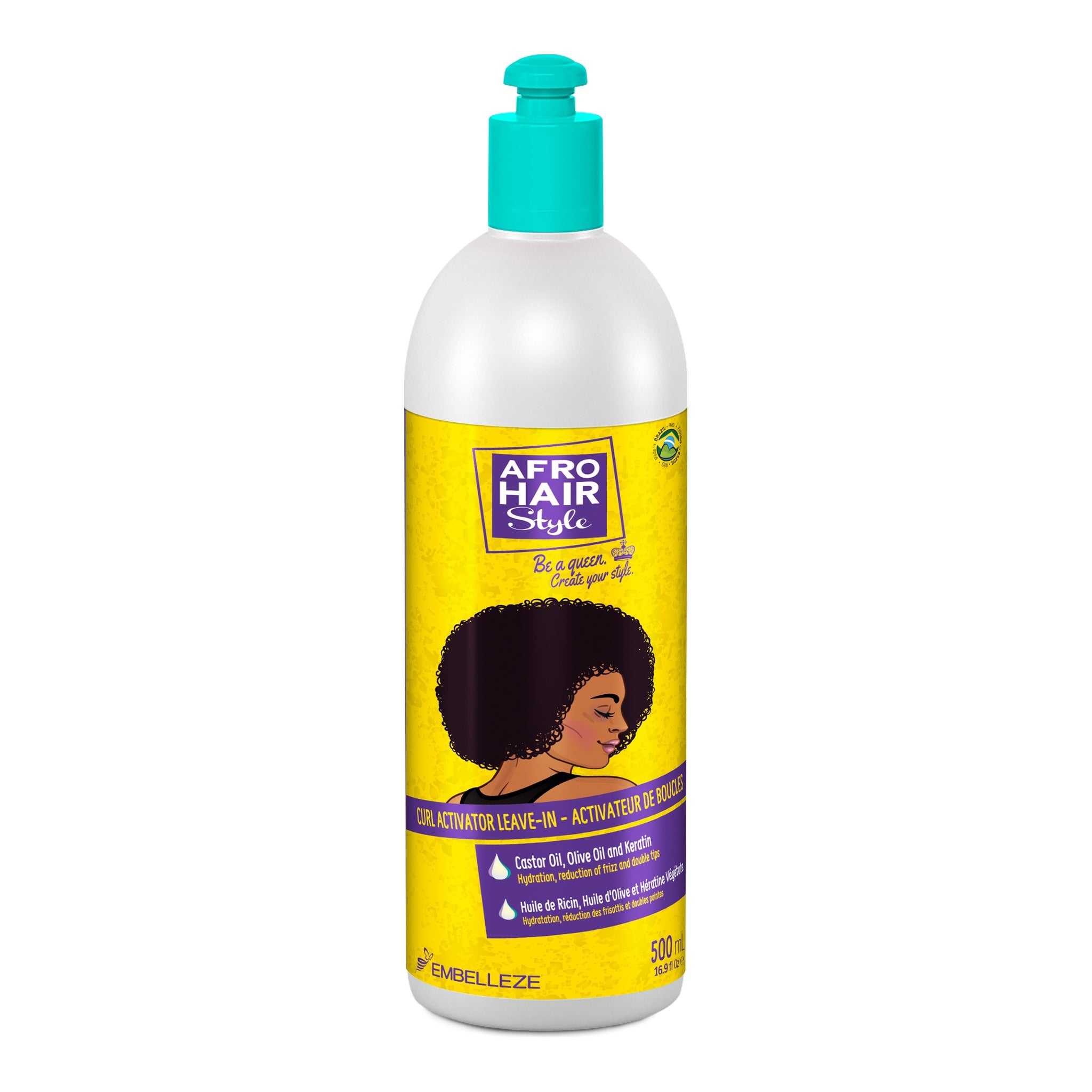 Novex AfroHair Ativador de Caracóis 500ml — foto oficial da marca