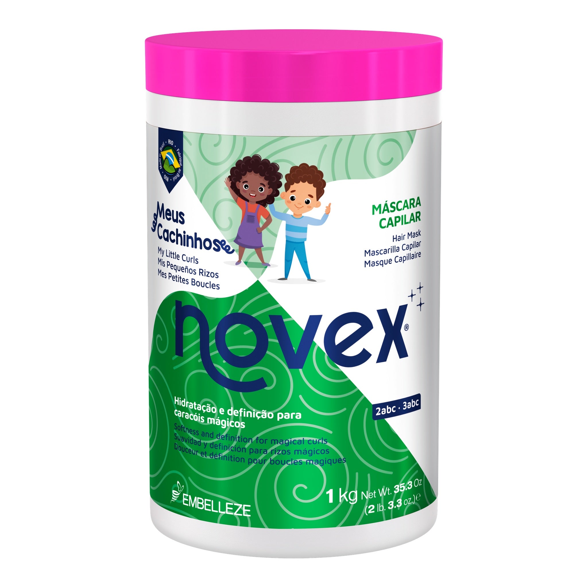 Novex Meus Cachinhos Máscara 1kg — foto oficial da marca