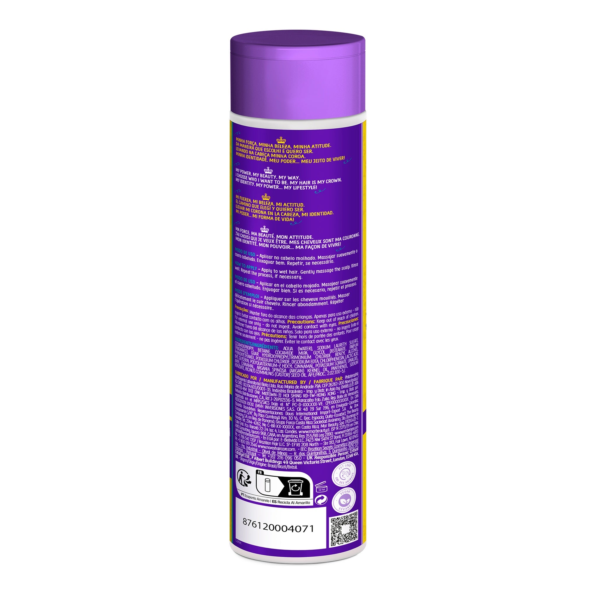 Novex AfroHair Shampoo 300ml — foto oficial da marca