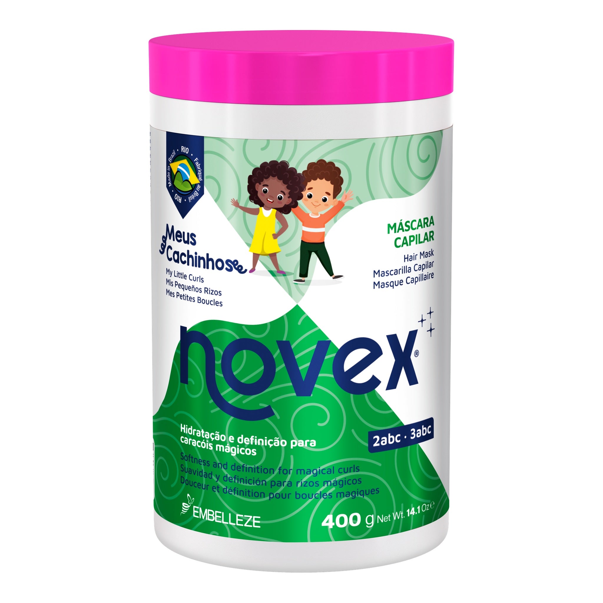 Novex Meus Cachinhos Máscara 400g — foto oficial da marca