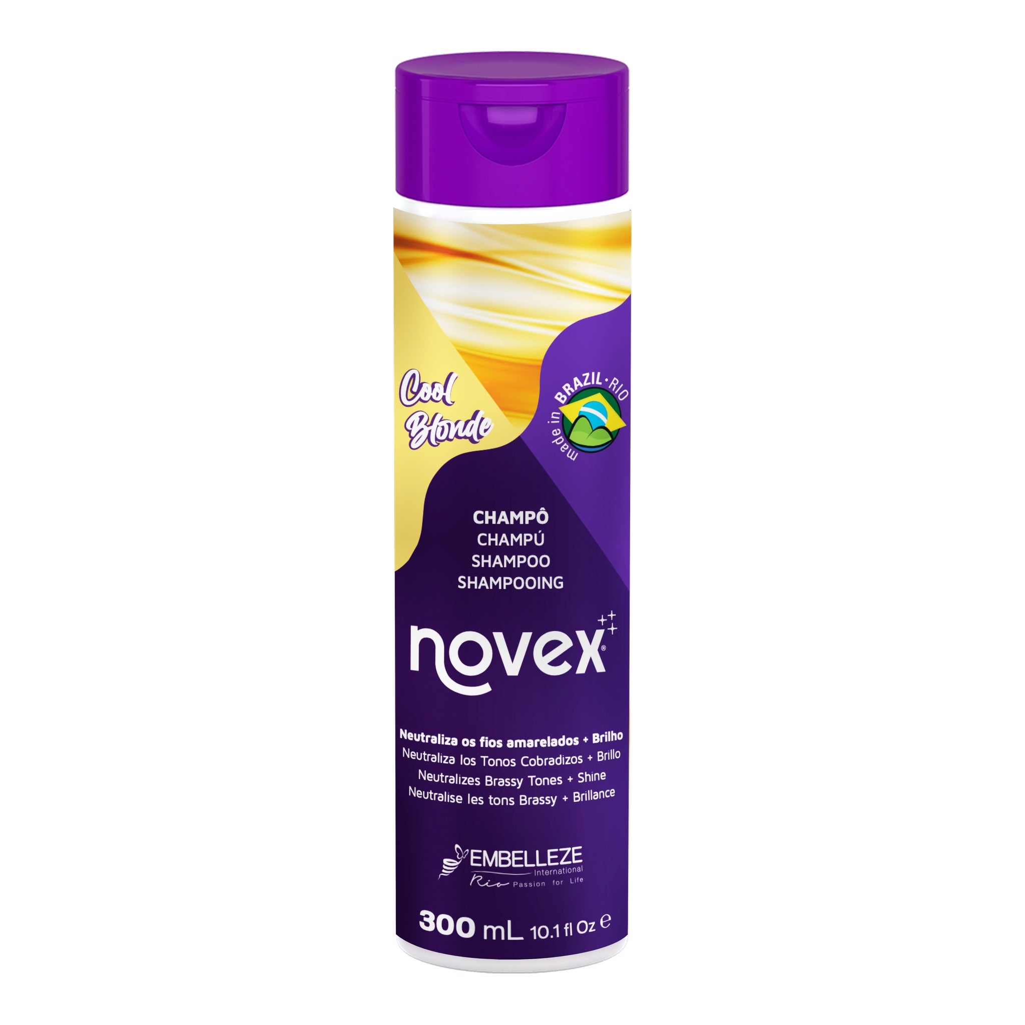 Novex Cool Blonde Shampoo 300ml — foto oficial da marca