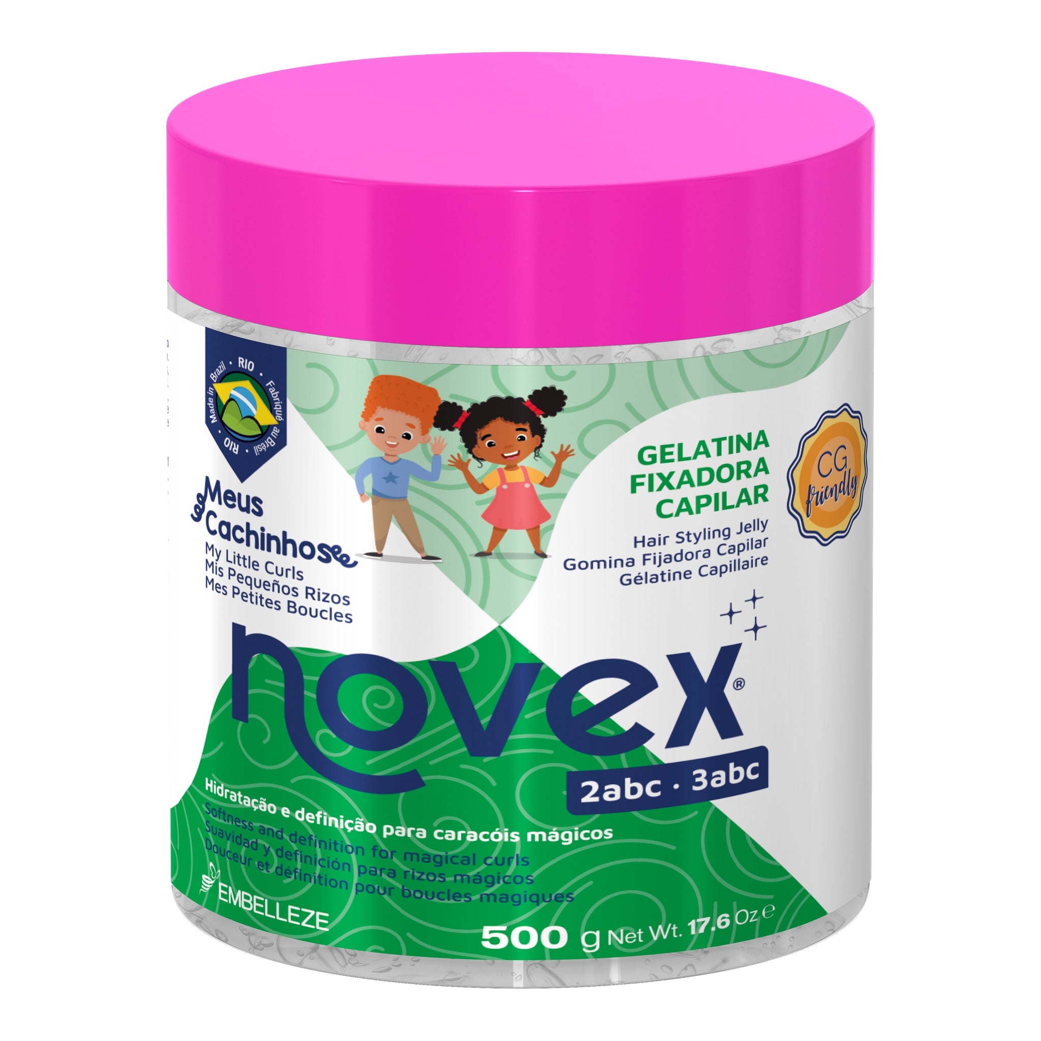 Novex Meus Cachinhos Gelatina 500g — foto oficial da marca