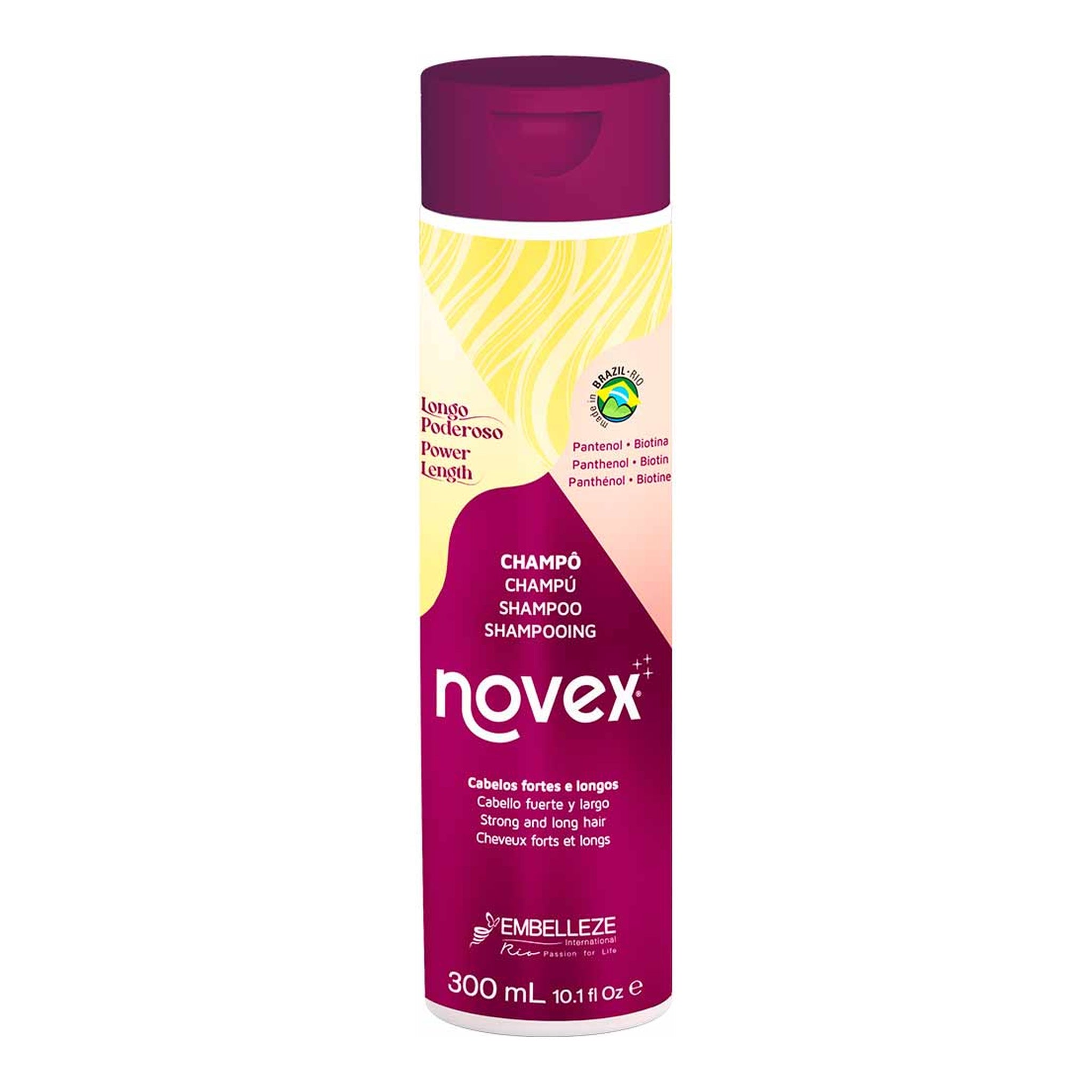 Novex Longo Poderoso Shampoo 300ml — foto oficial da marca