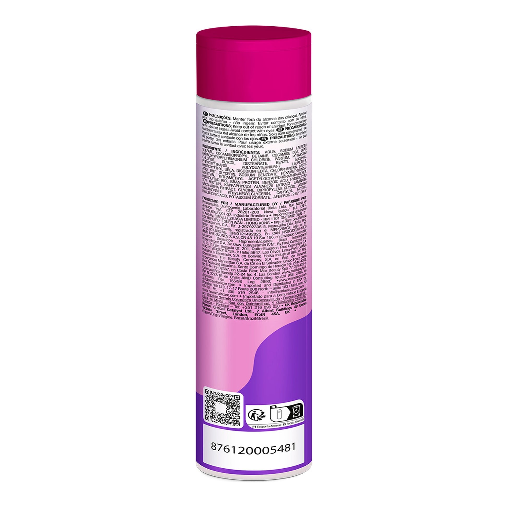 Novex PowerMax Harmonização Capilar Shampoo 300ml, foto oficial da marca