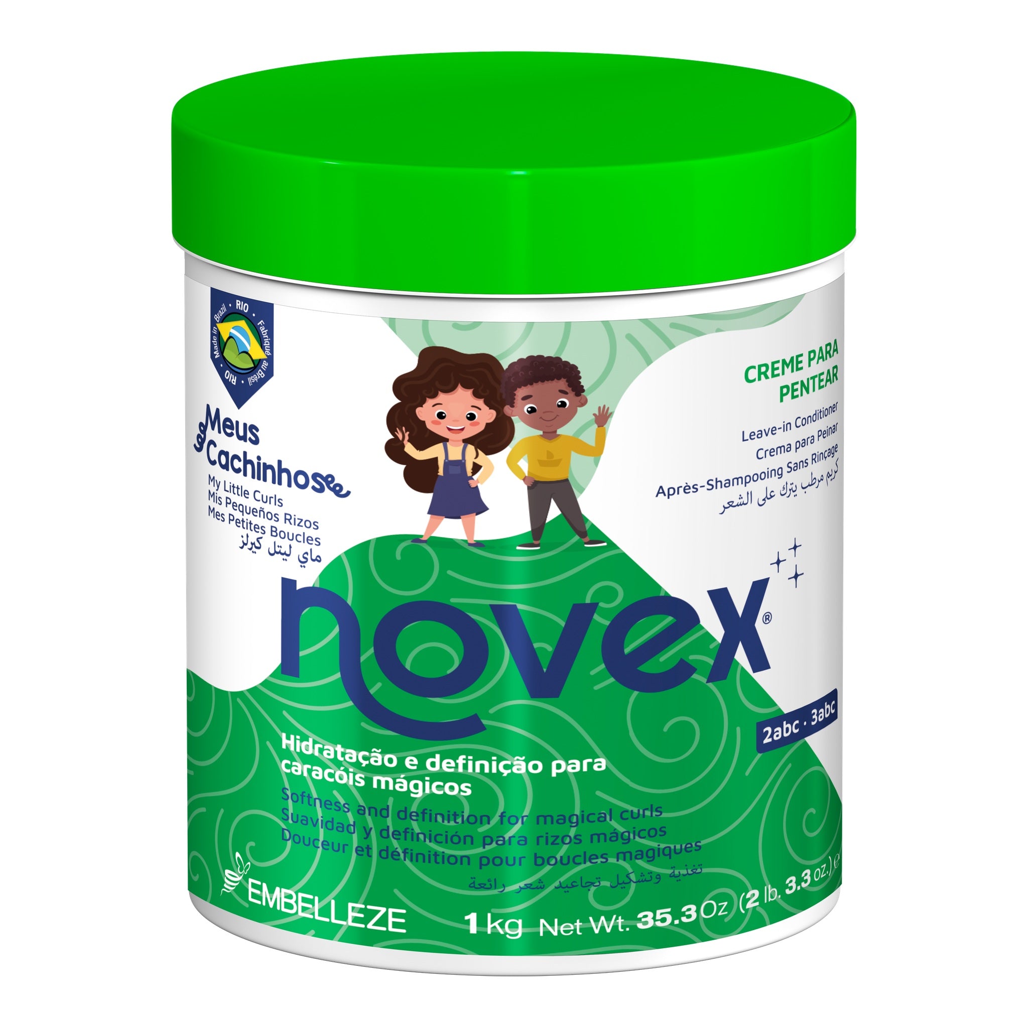 Novex Meus Cachinhos Creme Para Pentear 1kg — foto oficial da marca