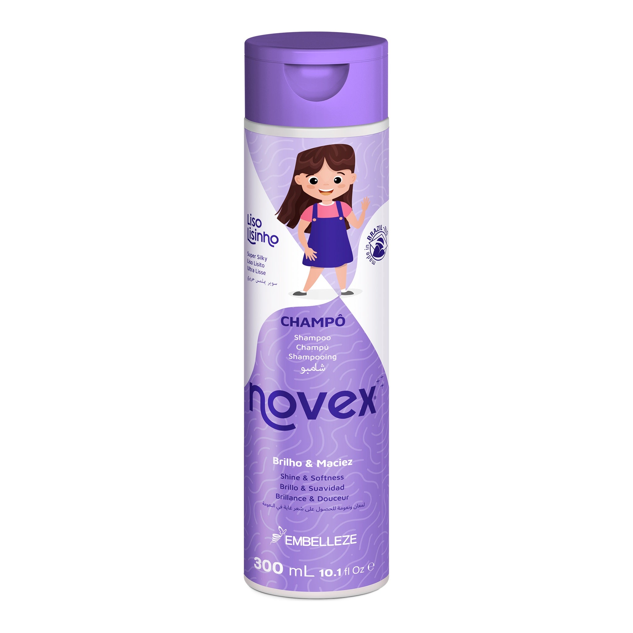Novex Liso Lisinho Shampoo 300ml — foto oficial da marca
