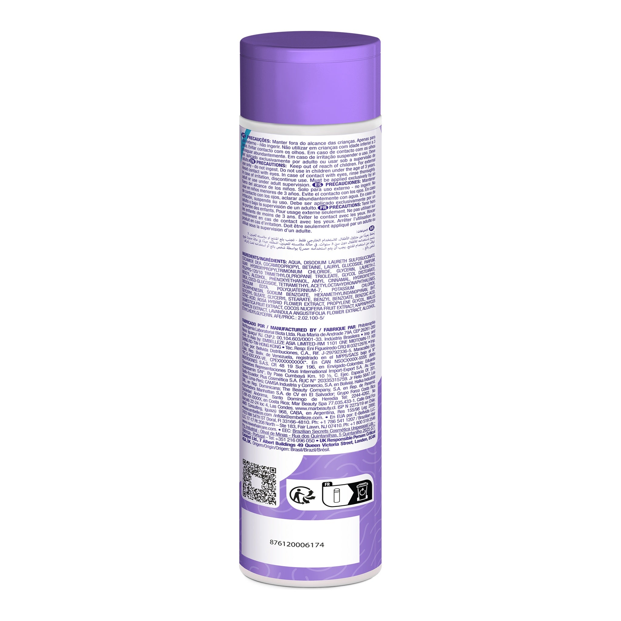 Novex Liso Lisinho Shampoo 300ml — foto oficial da marca