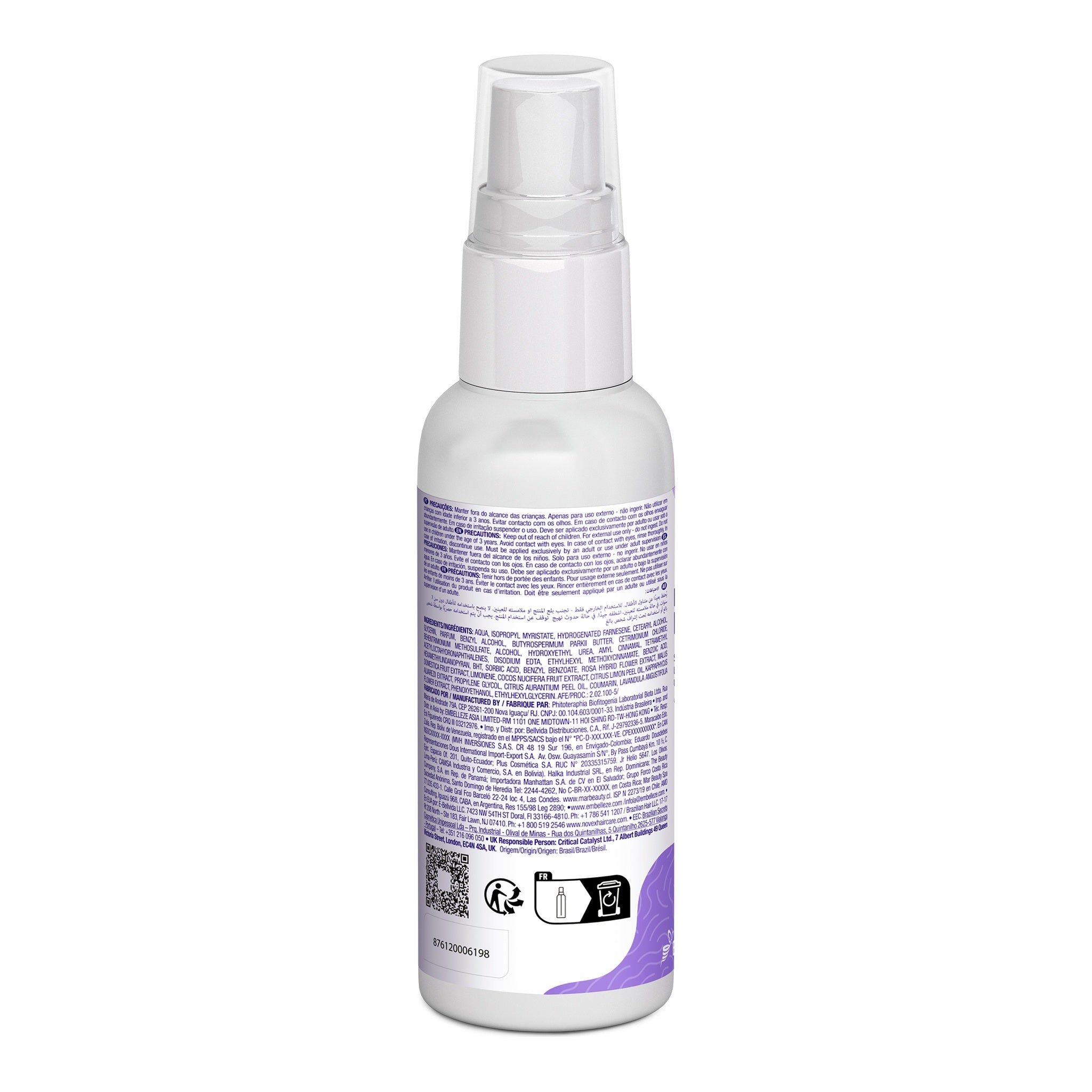 Novex Liso Lisinho Spray Desembaraçante 300ml — foto oficial da marca