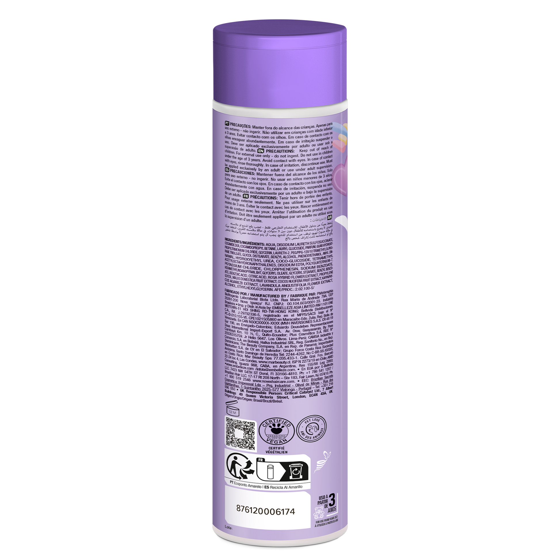 Novex Liso Lisinho Shampoo 300ml