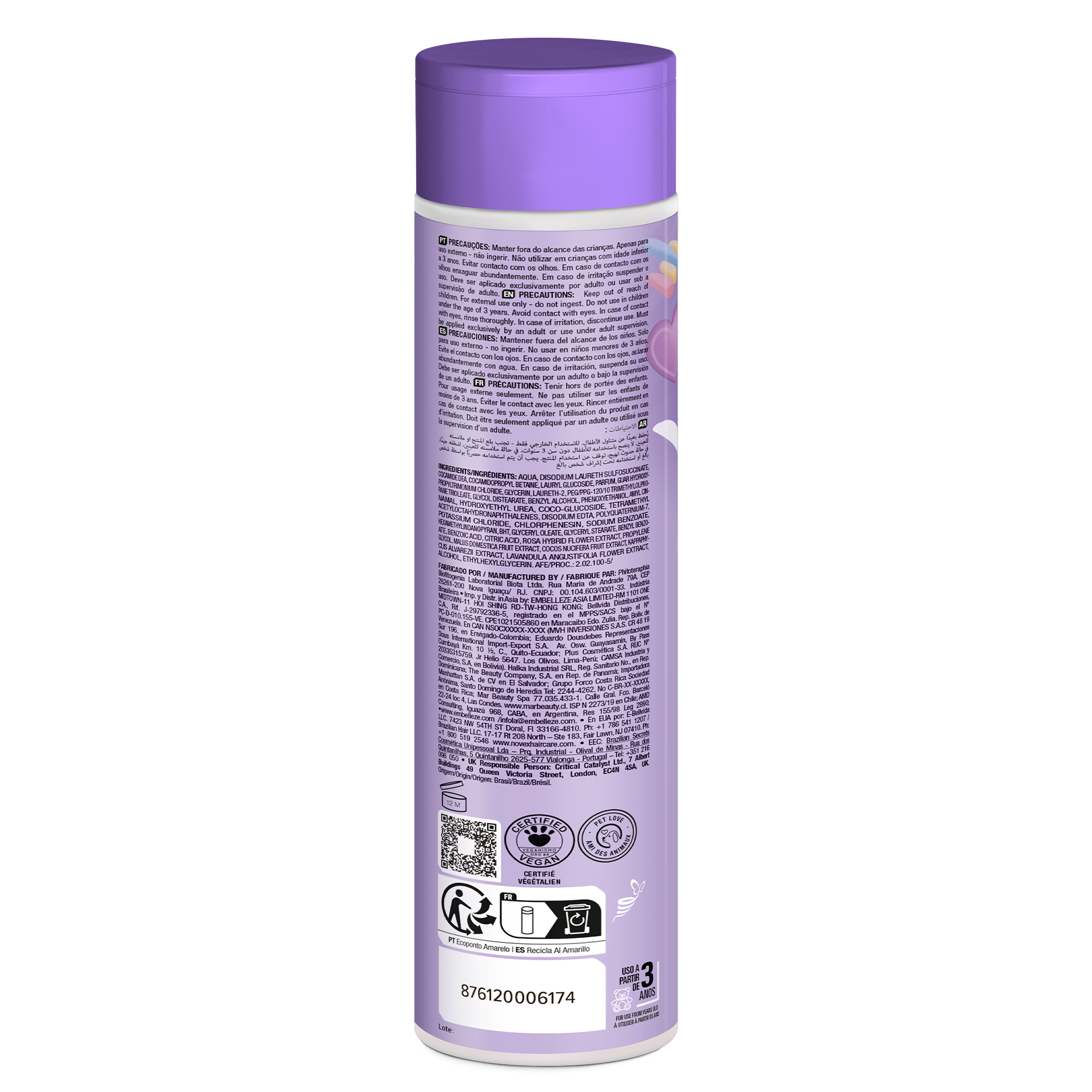 Novex Liso Lisinho Shampoo 300ml