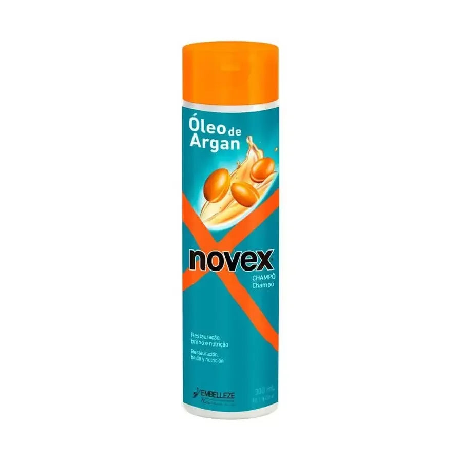 Novex Óleo de Argan Shampoo 300ml - Ilha dos cosméticos