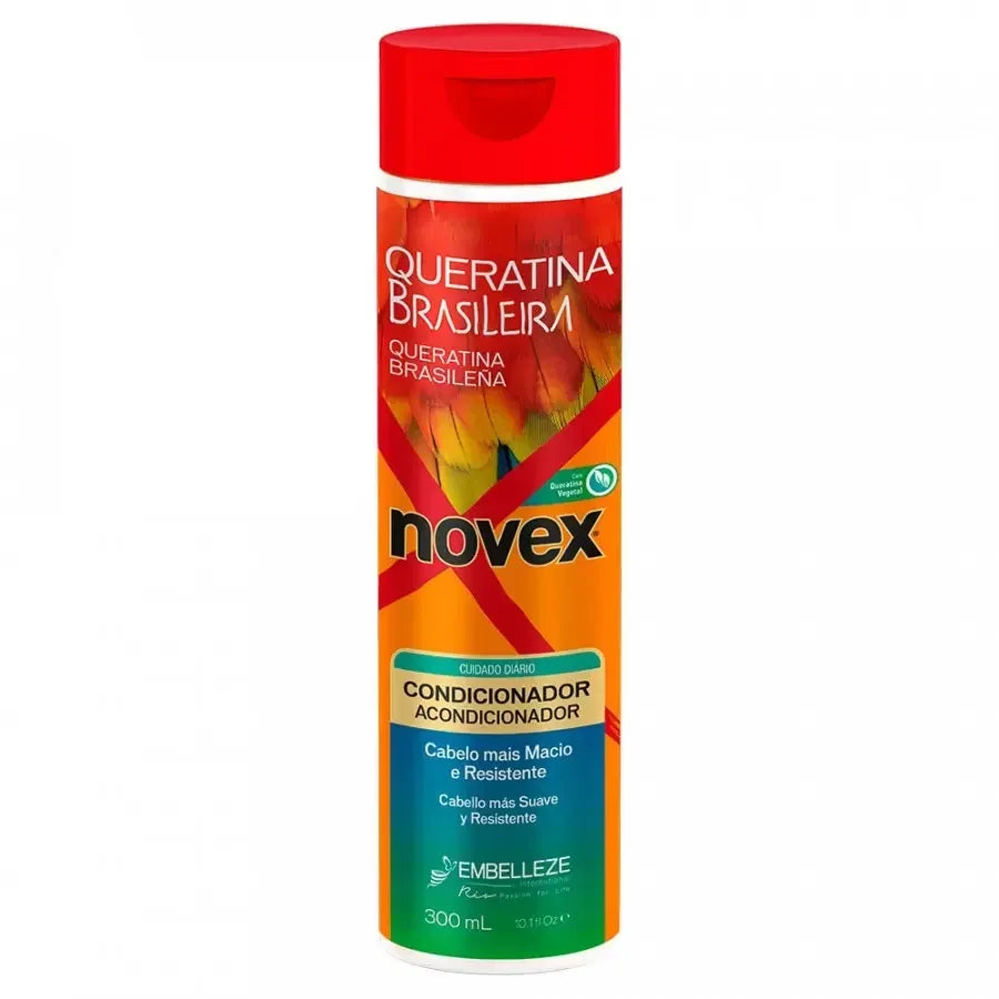 Novex Queratina Brasileira Condicionador 300ml - Ilha dos cosméticos