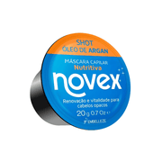 Novex Shot Óleo de Argan 20g - Ilha dos cosméticos