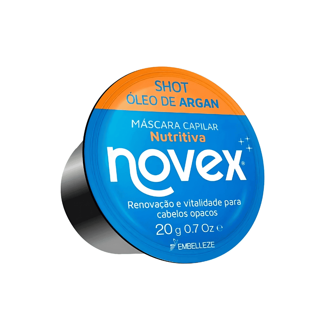 Novex Shot Óleo de Argan 20g - Ilha dos cosméticos