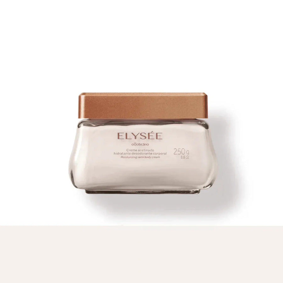 O Boticário Elysée Creme Hidratante Acetinado 250g - Ilha dos cosméticos