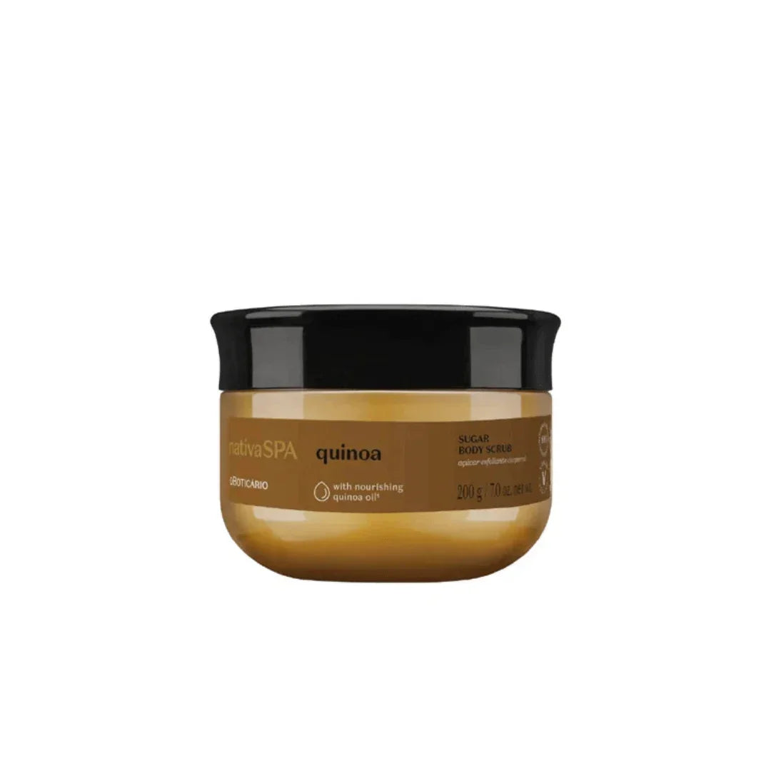 O Boticário Nativa SPA Quinoa Esfoliante Açúcar 200g - Ilha dos cosméticos