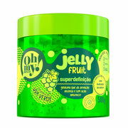 Oh My! Jelly Fruit Superdefinição Gelatina de Uva Verde Antifrizz 500g