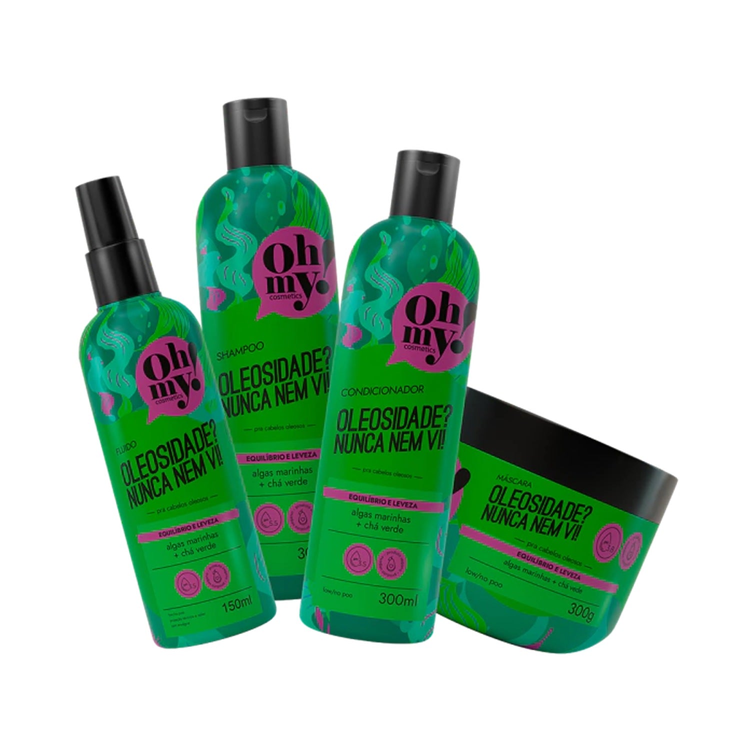 Oh My! Oleosidade Nunca Nem Vi Shampoo 300ml