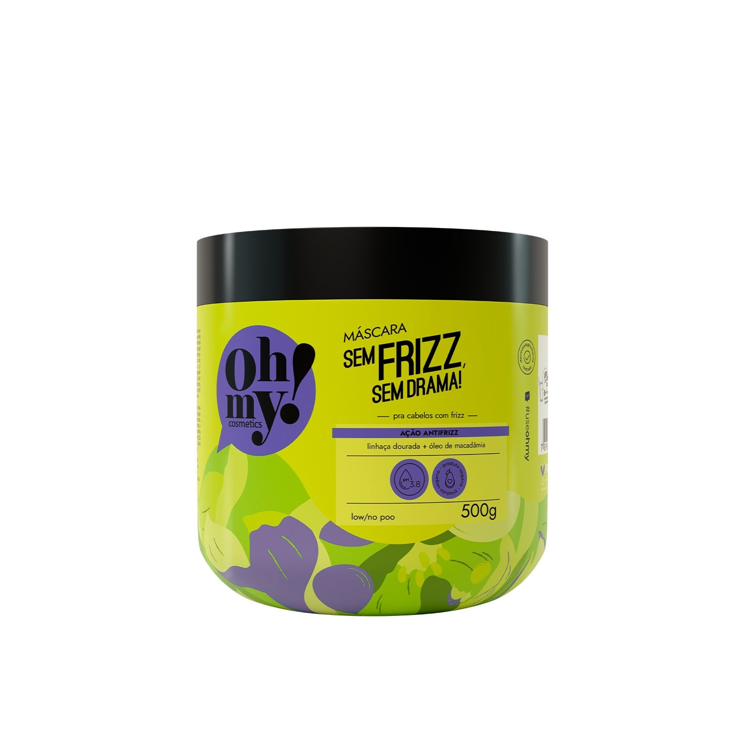 Oh My! Sem Frizz Sem Drama! Máscara 500g