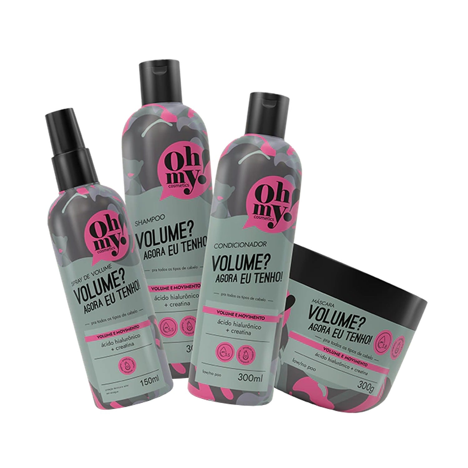 Oh My! Volume Agora Eu Tenho Shampoo 300ml
