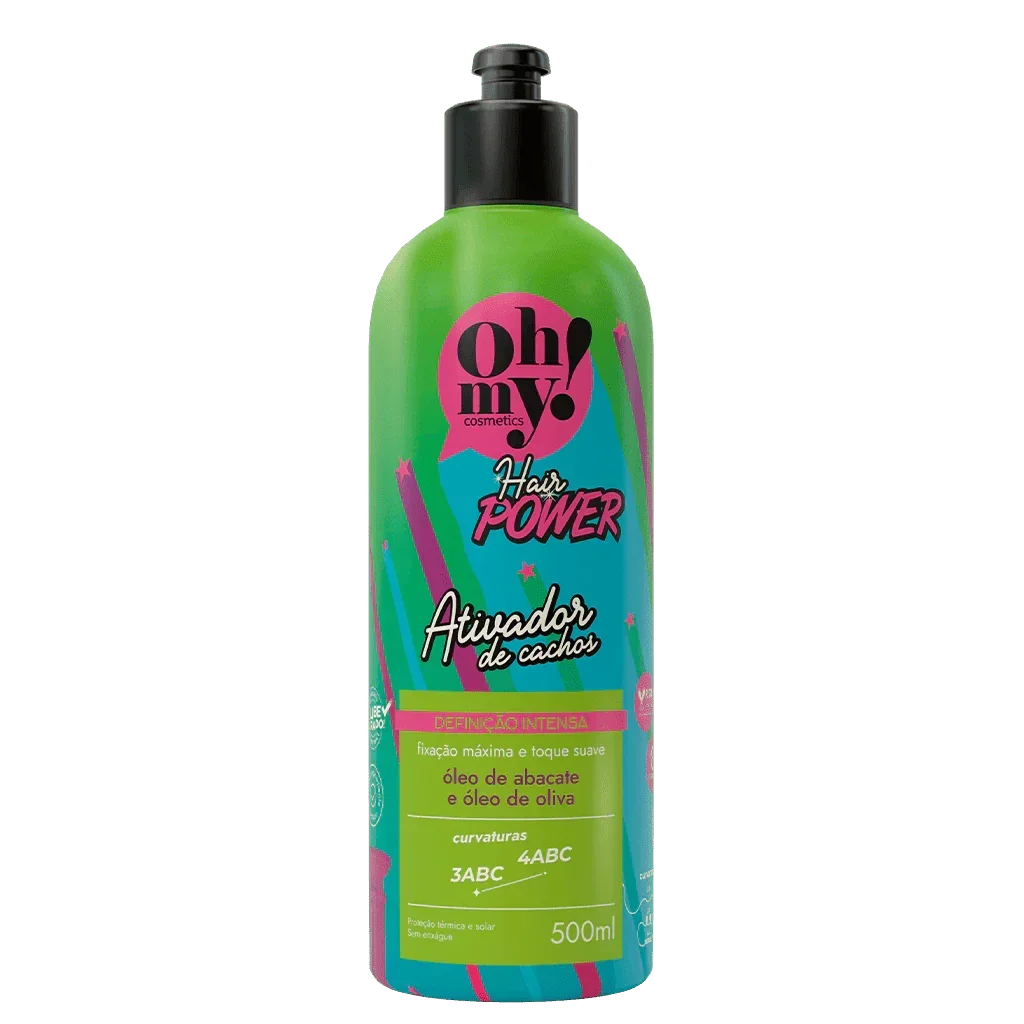Oh My! Hair Power Ativador de Cachos 500ml - Ilha dos cosméticos