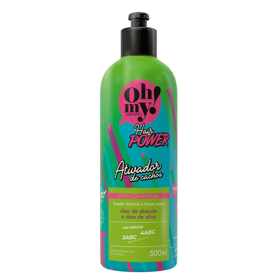 Oh My! Hair Power Ativador de Cachos 500ml - Ilha dos cosméticos