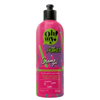 Oh My! Hair Power Creme Gel 500ml - Ilha dos cosméticos