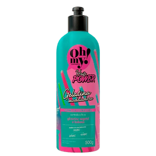 Oh My! Hair Power Gelatina Modeladora 500ml - Ilha dos cosméticos