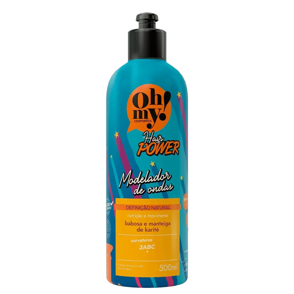 Oh My! Hair Power Modelador de Ondas 500ml - Ilha dos cosméticos