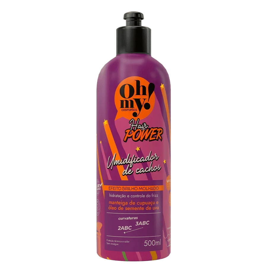 Oh My! Hair Power Umidificador de Cachos 500ml - Ilha dos cosméticos