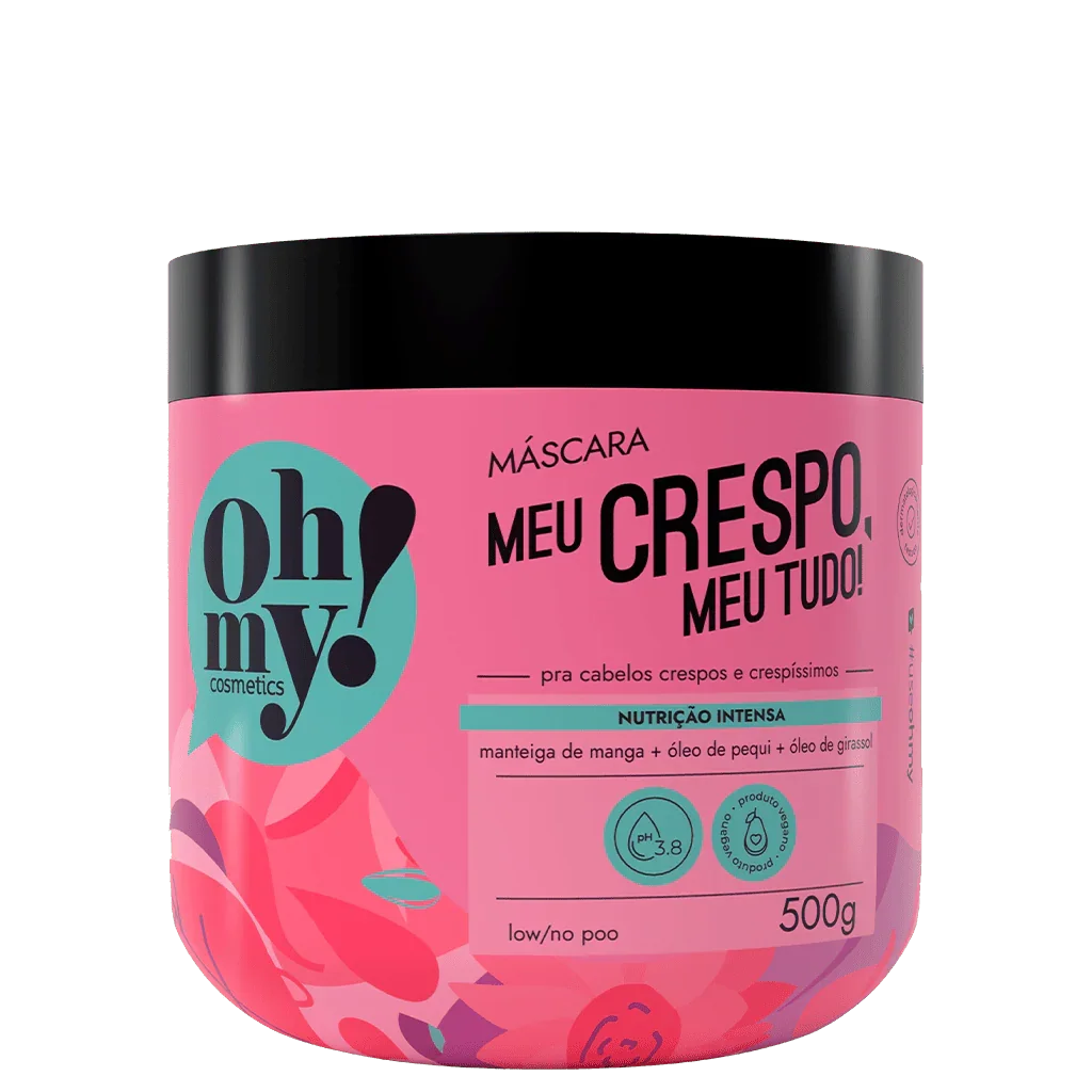 Oh My! Meu Crespo, Meu Tudo! Máscara 500g - Ilha dos cosméticos