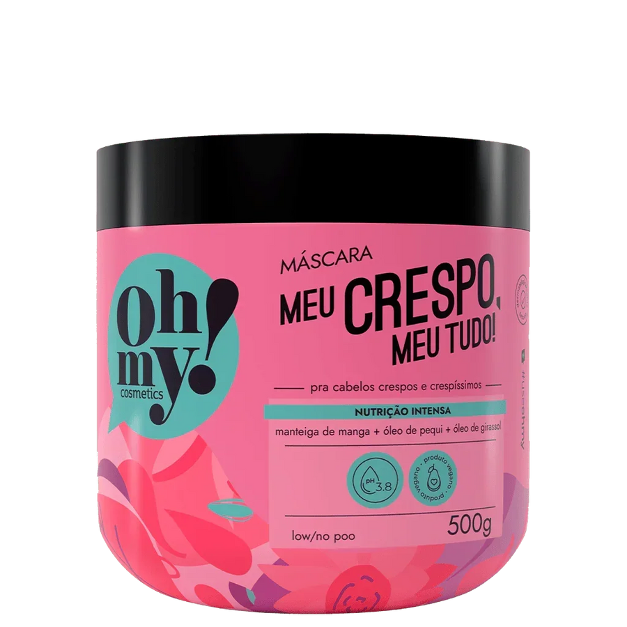 Oh My! Meu Crespo, Meu Tudo! Máscara 500g - Ilha dos cosméticos
