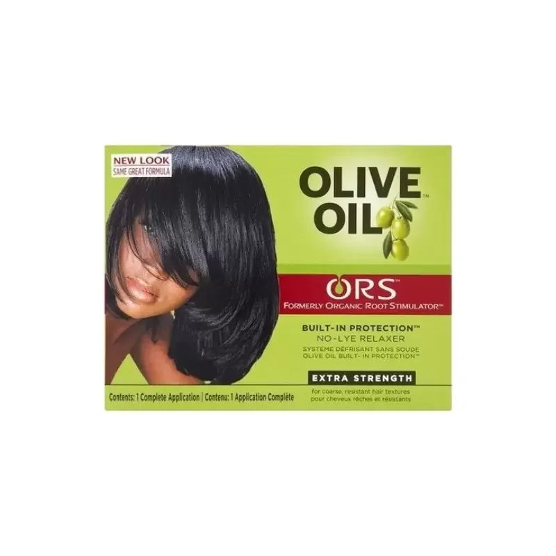 ORS Kit Desfrisante Sem Soda Olive Oil Extra Forte - Ilha dos cosméticos
