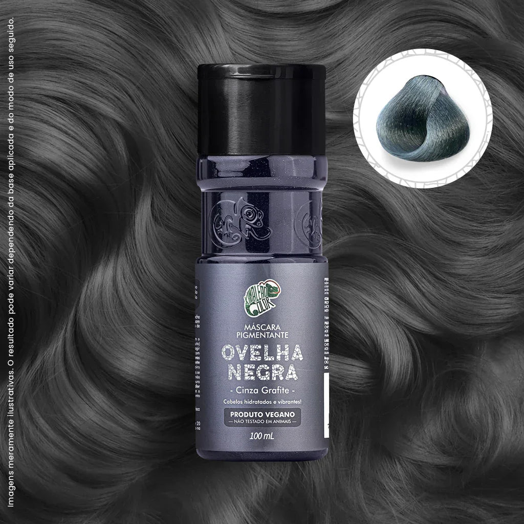 KC Color Semi Permanente Ovelha Negra 100ml - Ilha dos cosméticos