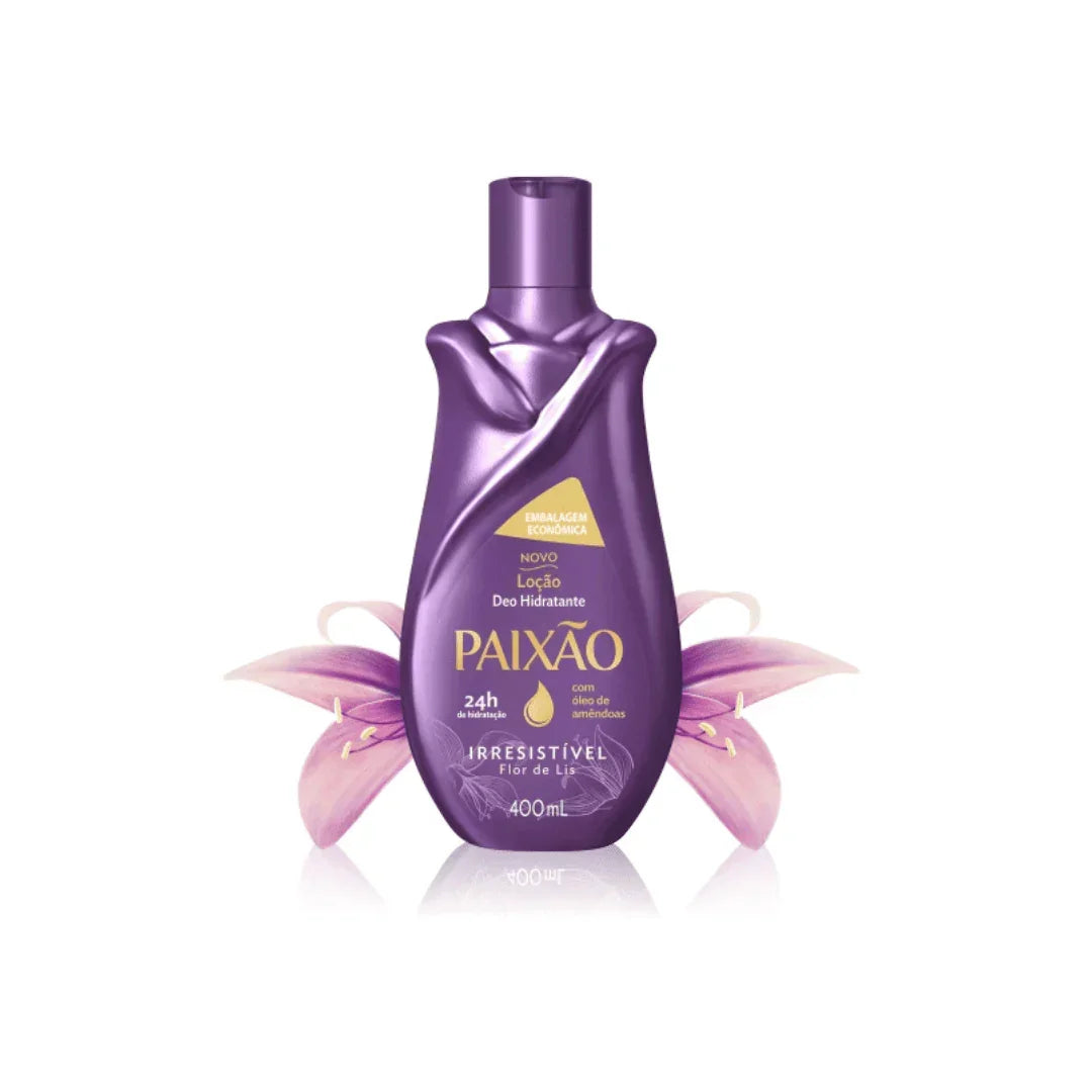 Paixão Loção Deo Hidratante Flor de Lis 200ml - Ilha dos cosméticos