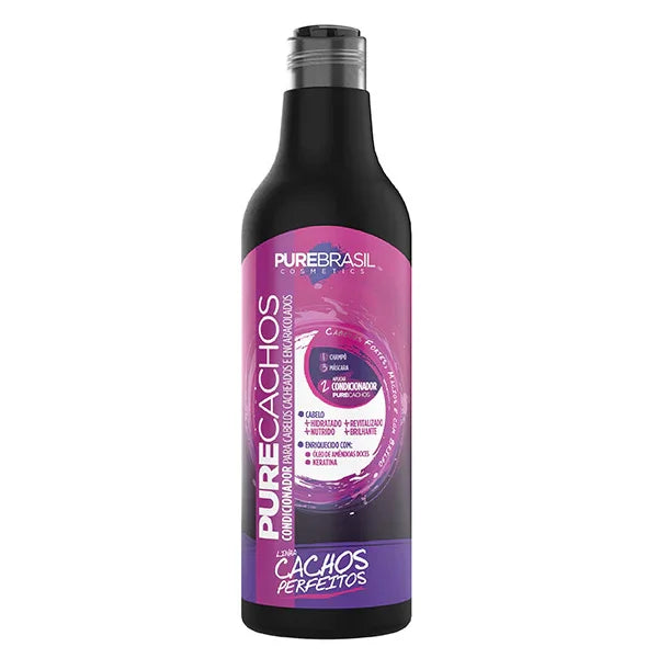 Pure Brasil Pure Cachos Condicionador 500ml - Ilha dos cosméticos