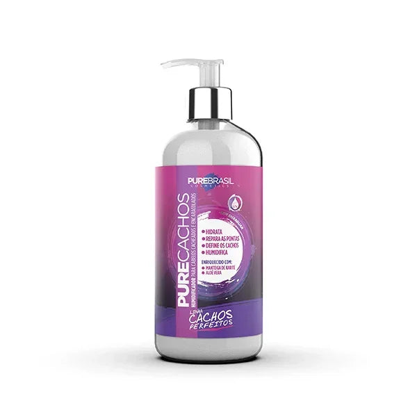 Pure Brasil Pure Cachos Humidificador 500ml - Ilha dos cosméticos