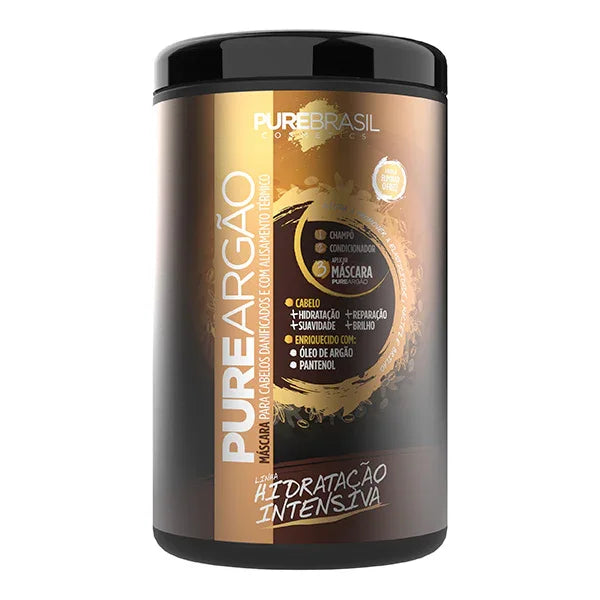 Pure Brasil Pure Argão Máscara 1kg - Ilha dos cosméticos