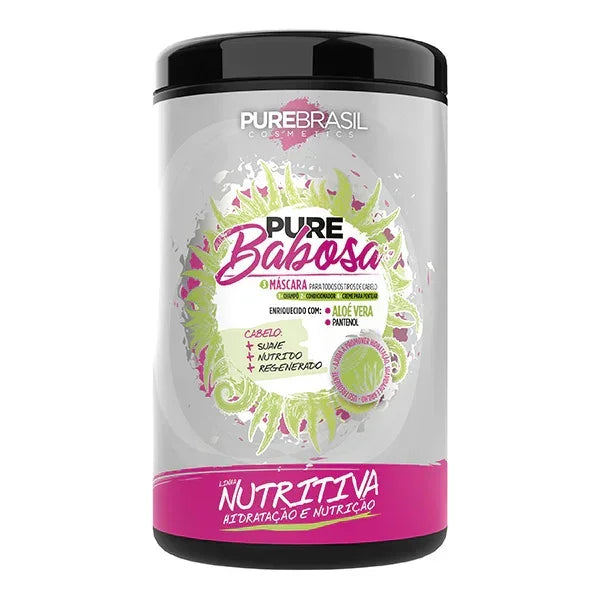 Pure Brasil Pure Babosa Máscara 1kg - Ilha dos cosméticos