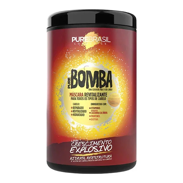 Pure Brasil Pure Bomba Máscara 1kg - Ilha dos cosméticos
