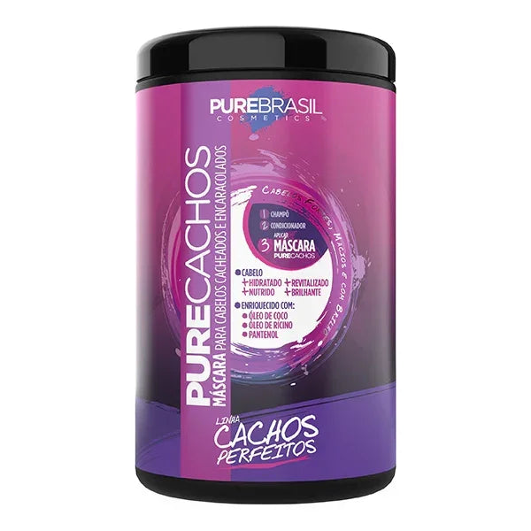 Pure Brasil Pure Cachos Mascara 1kg - Ilha dos cosméticos