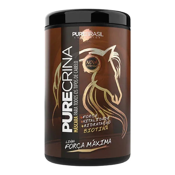 Pure Brasil Pure Crina Máscara 1kg - Ilha dos cosméticos