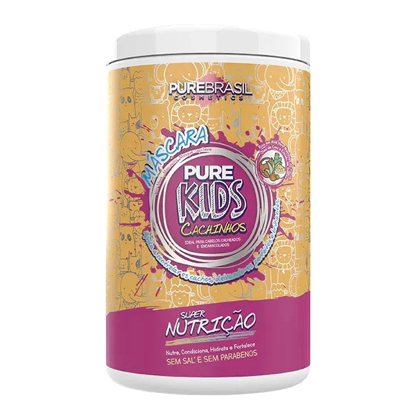 Pure Brasil Pure Kids Cachinhos Máscara 1kg - Ilha dos cosméticos