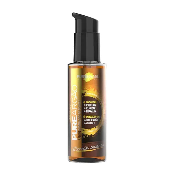 Pure Brasil Pure Argão Sérum Reparador de Pontas 100ml - Ilha dos cosméticos